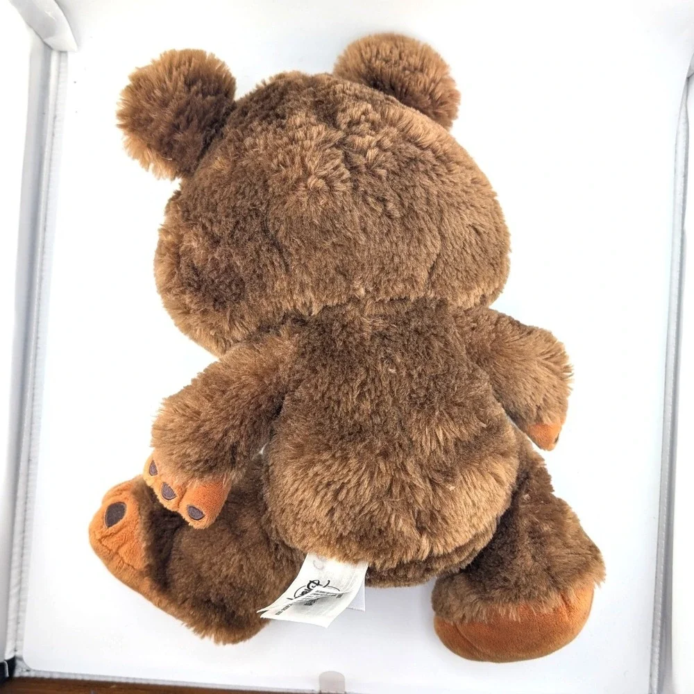 Disney Star Wars Wicket Ewok Plush Toy 14 Inch Brown Furry Collectible Exclusive